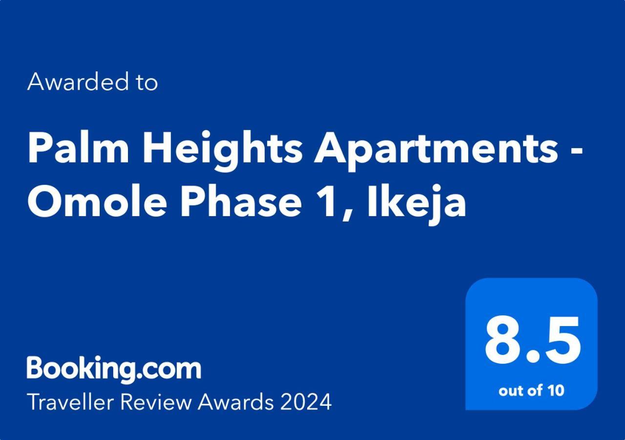 Palm Heights Apartments - Omole Phase 1, Ikeja Bagian luar foto